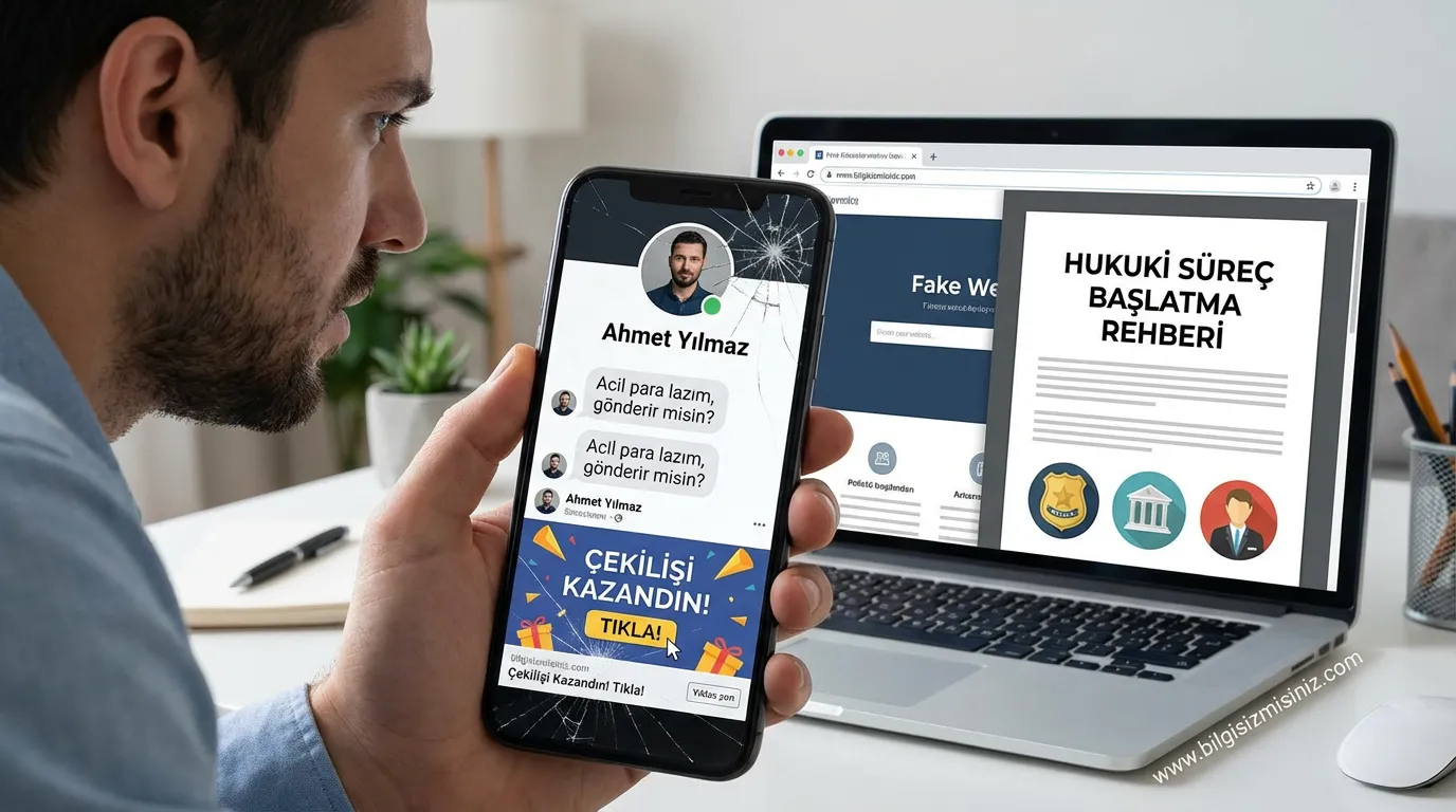 Sosyal Medya Hesabım Sahte Bir &Ccedil;ekiliş Linkine Tıkladıktan Sonra Ele Ge&ccedil;irildi ve Arkadaşlarımdan Para İsteniyor