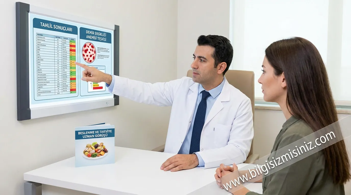 demir eksikliği anemisi tedavisi, beslenme ve takviye, demir emilimi, tahlil sonu&ccedil;ları ve etkileri