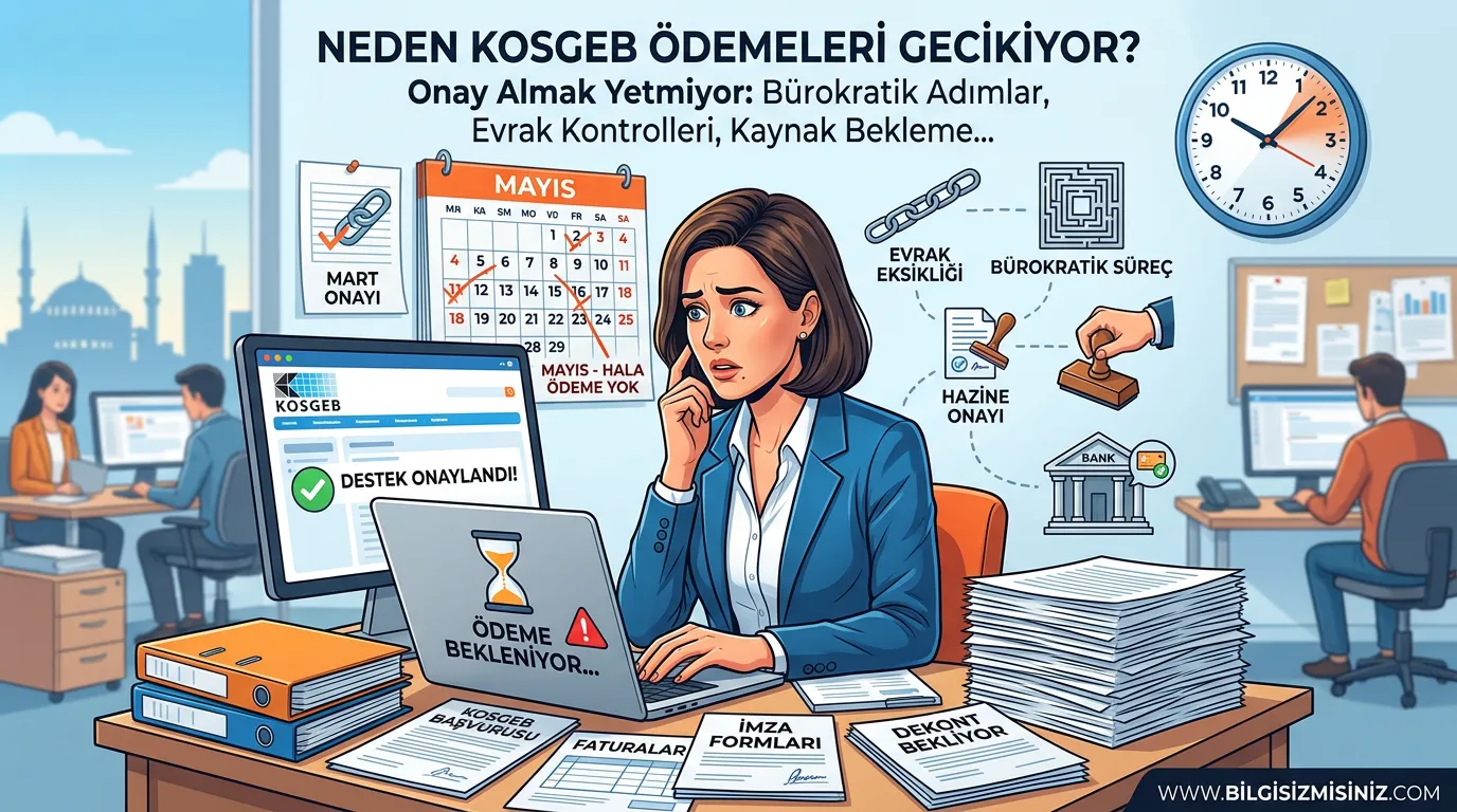 neden kosgeb &ouml;demeleri gecikir, adımlar evrak kontrolleri kosgeb hakkında her şey
